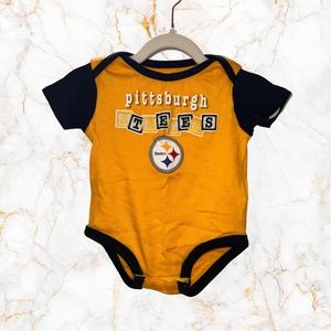 3-6m, Pittsburgh Steelers Baby Onesie